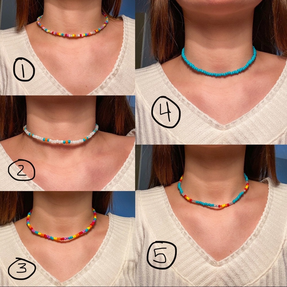 Handmade Seed Bead Necklace